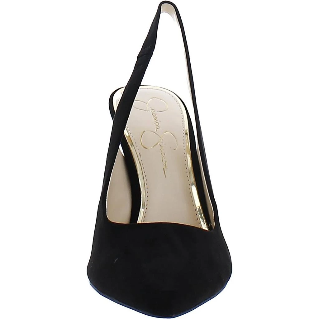 Jessica Simpson Rosan Womens Faux Suede Ankle Strap Pumps 3
