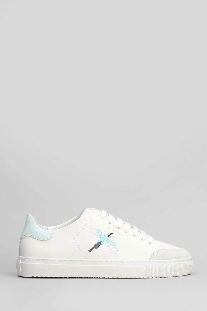 Axel Arigato Clean 90 Sneakers In White Suede And Leather 1