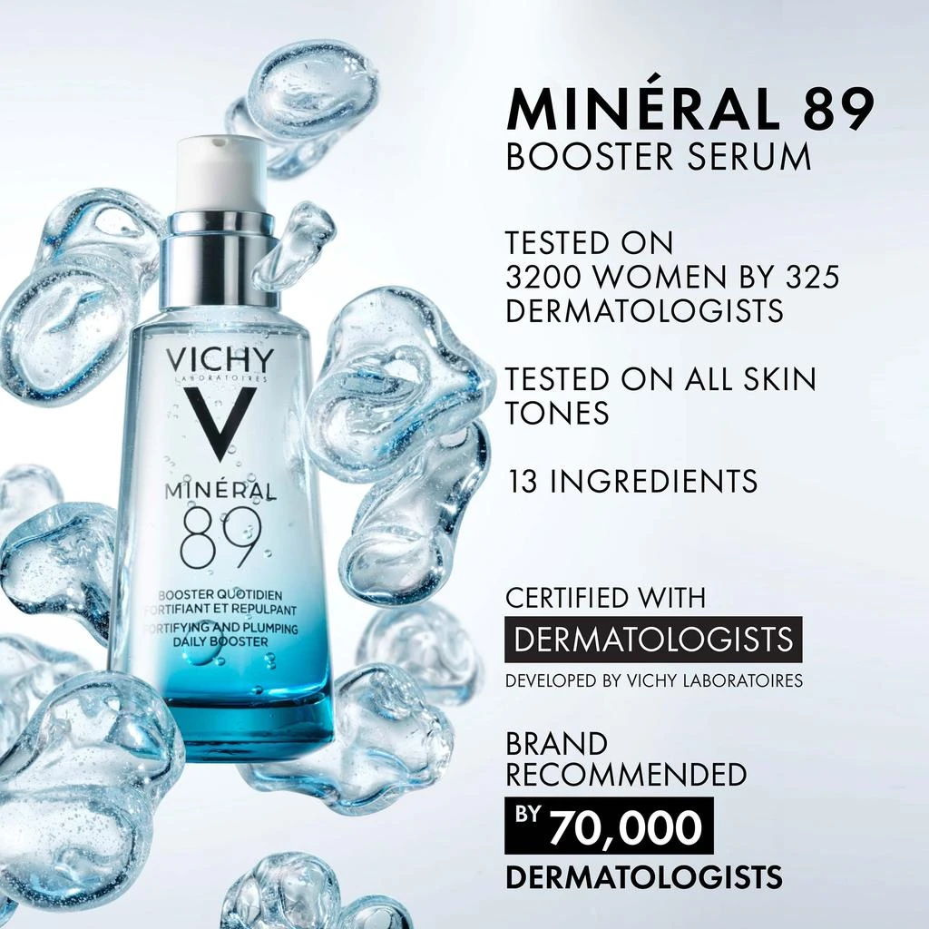 Vichy Vichy Mineral 89 Hyaluronic Acid Booster Serum and Gel Moisturizer 7