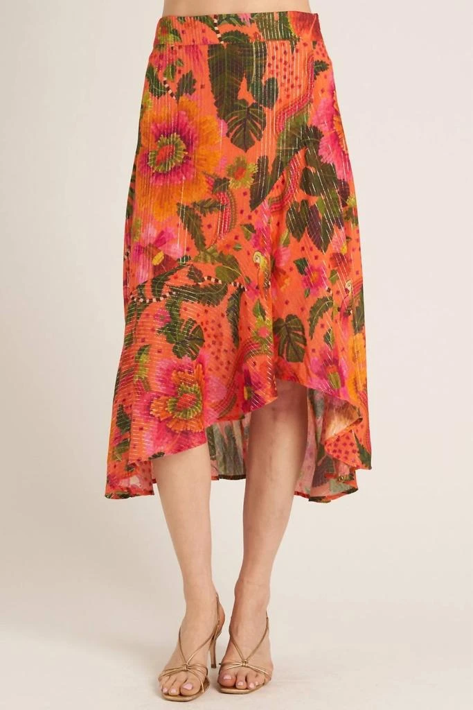 En Creme En Creme - Tropical Midi Skirt 4