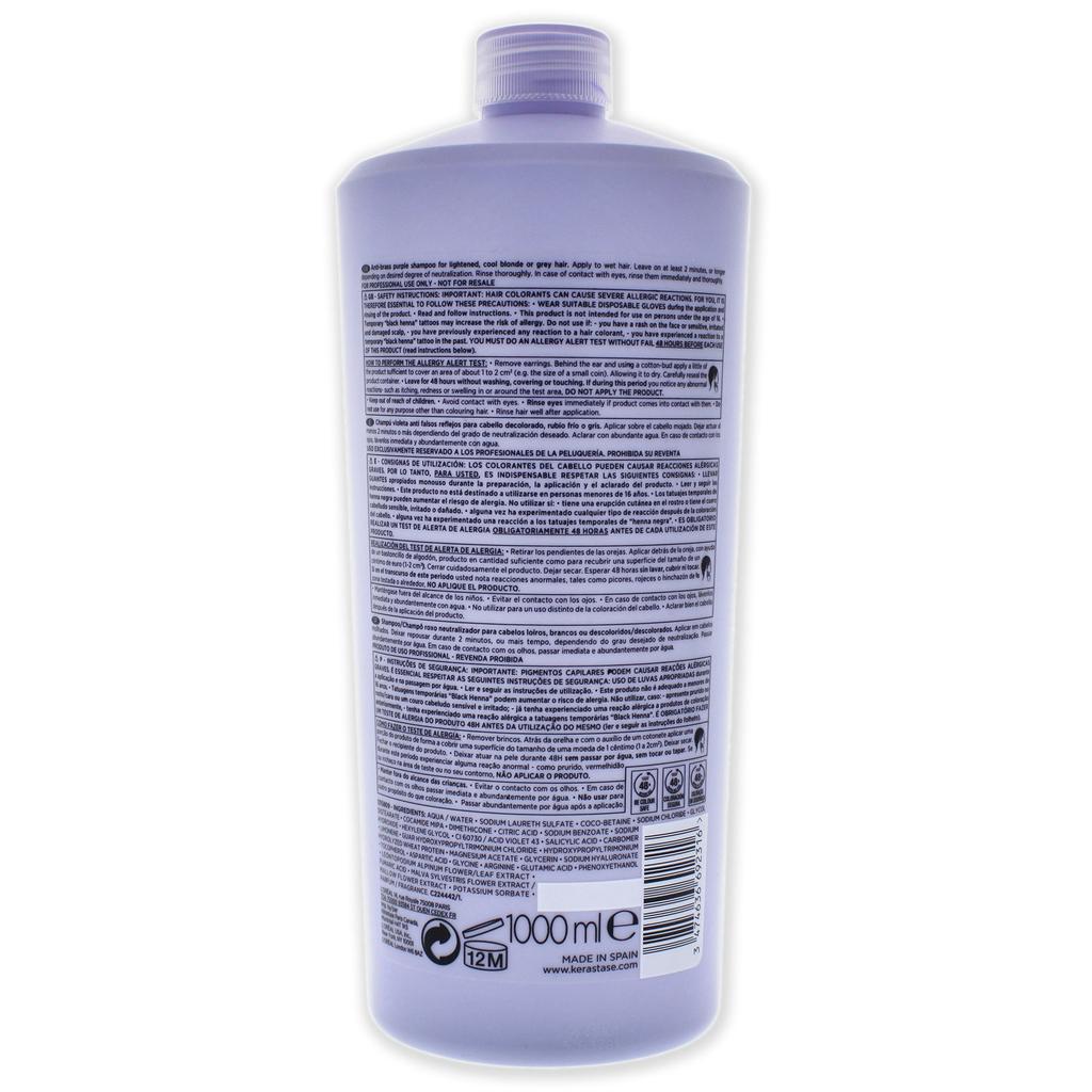 Kérastase Blonde Absolu Bain Ultra Violet Shampoo For Unisex 33.8 oz Shampoo