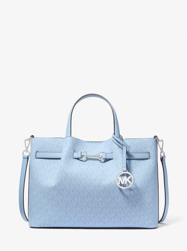 Michael Kors Carson Medium Signature Logo Satchel
