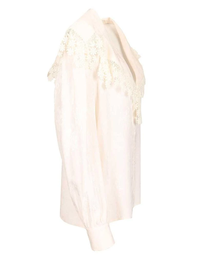 Chloé Chloé Maxi-Collar Lace Blouse 3