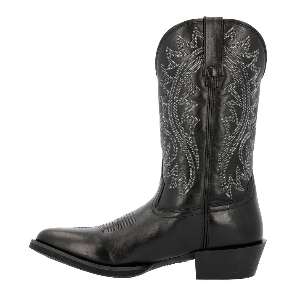 Durango Shyloh 12 Inch Embroidered Round Toe Pull On Cowboy Boots 3