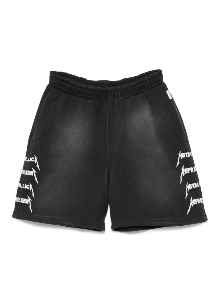 Represent Metallica 40 Year Anniversary Sweat Shorts 1