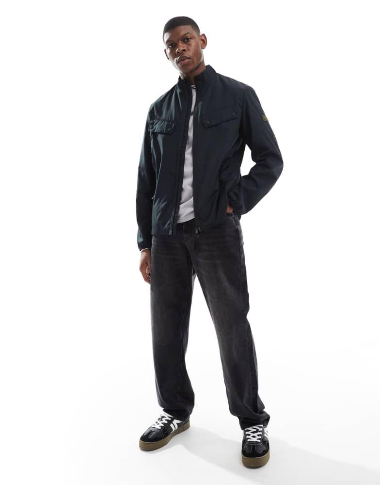 Barbour Barbour International Re-duke showerproof jacket in black