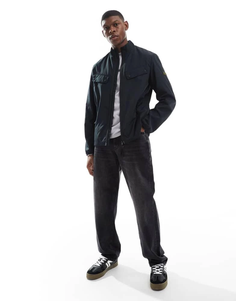 Barbour Barbour International Re-duke showerproof jacket in black 1