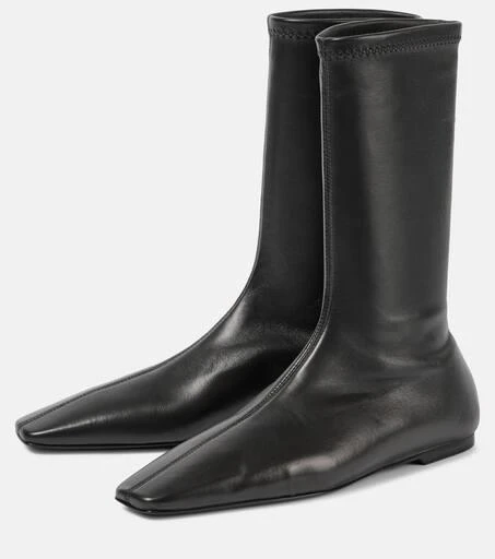 Totême Sock leather sock boots 4