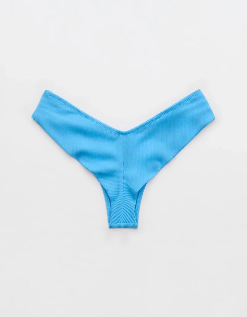 Aerie Aerie Ribbed High Leg Bikini Bottom 4