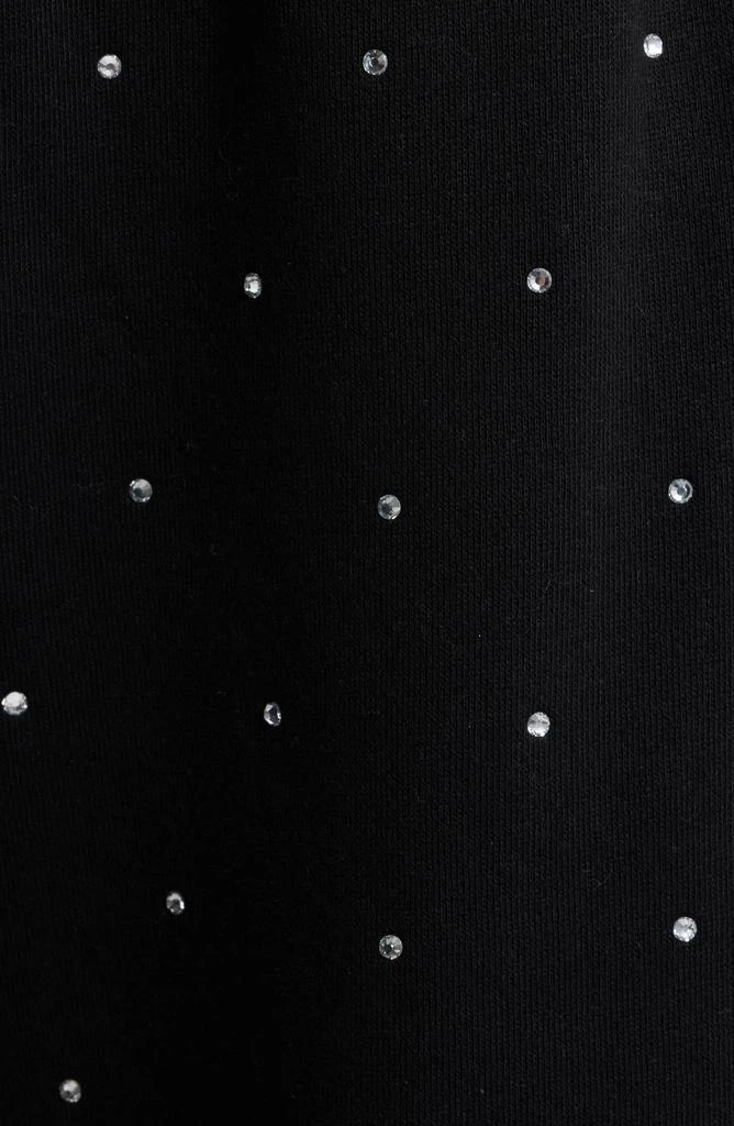 Good American Crystal Wide Leg Sweatpants 6