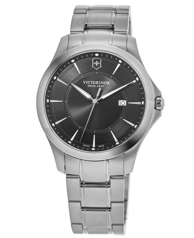Swiss Army Victorinox Swiss Army Alliance Quartz Black Dial Steel Men's Watch 241909 1