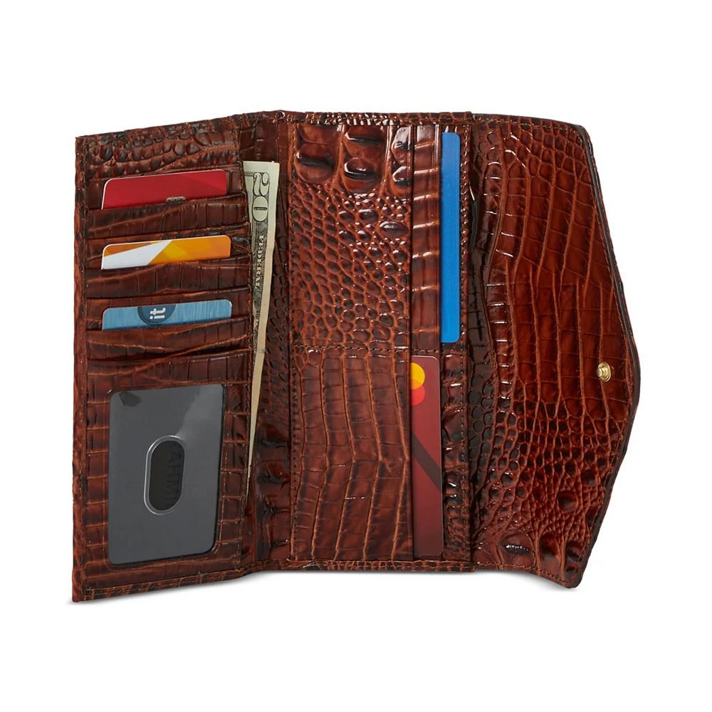 Brahmin Veronica Melbourne Embossed Leather Wallet 2