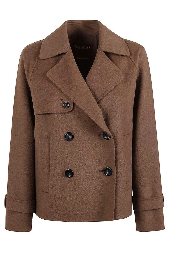 Max Mara Max Mara Studio Nupar Double-Breasted Jacket from Cettire