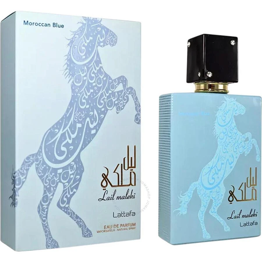 Lattafa Unisex Lail Maleki Morrocan Blue EDP Spray 3.4 oz Fragrances 6290362342489 1