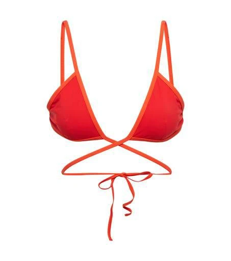 Christopher Esber Wraparound triangle bikini top 1
