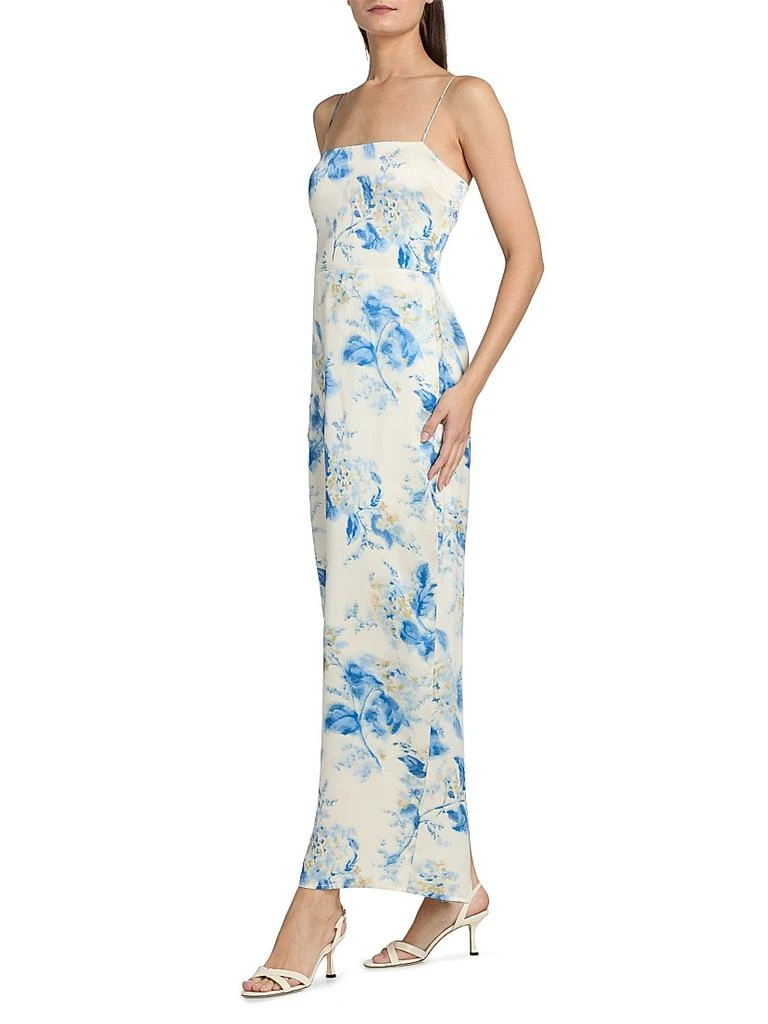 Reformation Frankie Silk Slip Maxi Dress 4