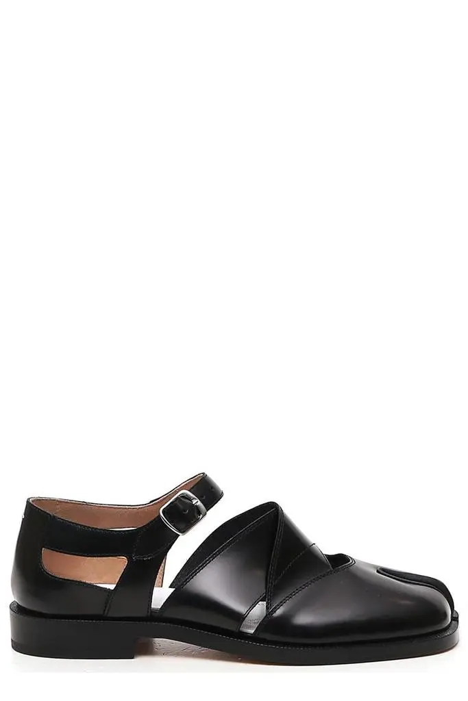 Maison Margiela Tabi Buckled Strap Shoes