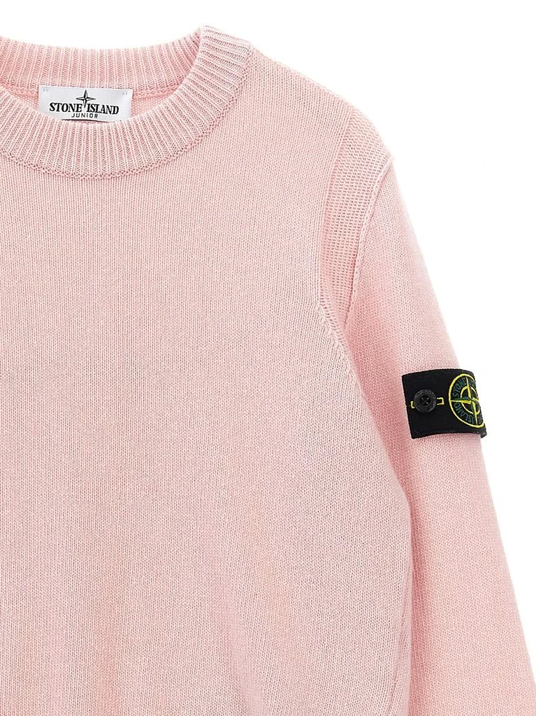 Stone Island Junior Stone Island Junior Logo Patch Knitted Jumper 3