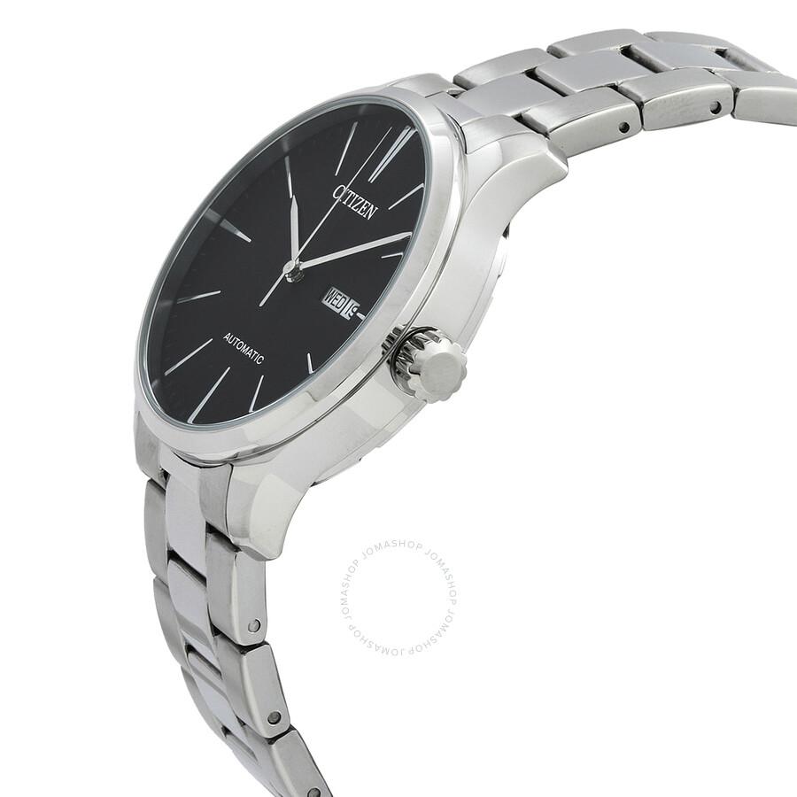 Citizen Automatic Black Dial Men's Watch NH8350-83E