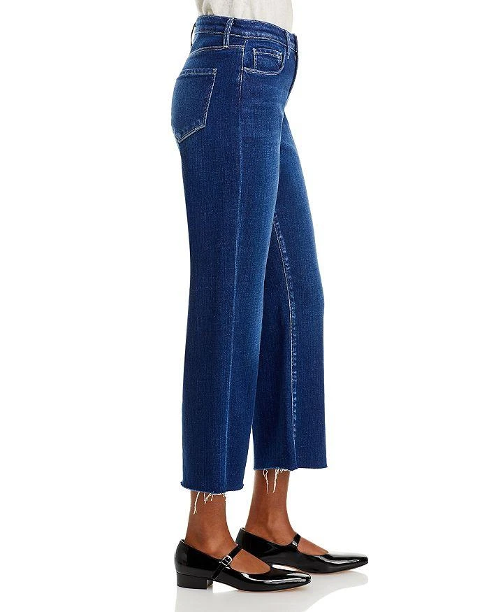 L'Agence Wanda Cropped Wide Leg Jeans 4