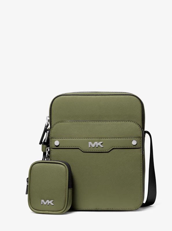 Michael Kors Rivington Leather Flight Bag 1
