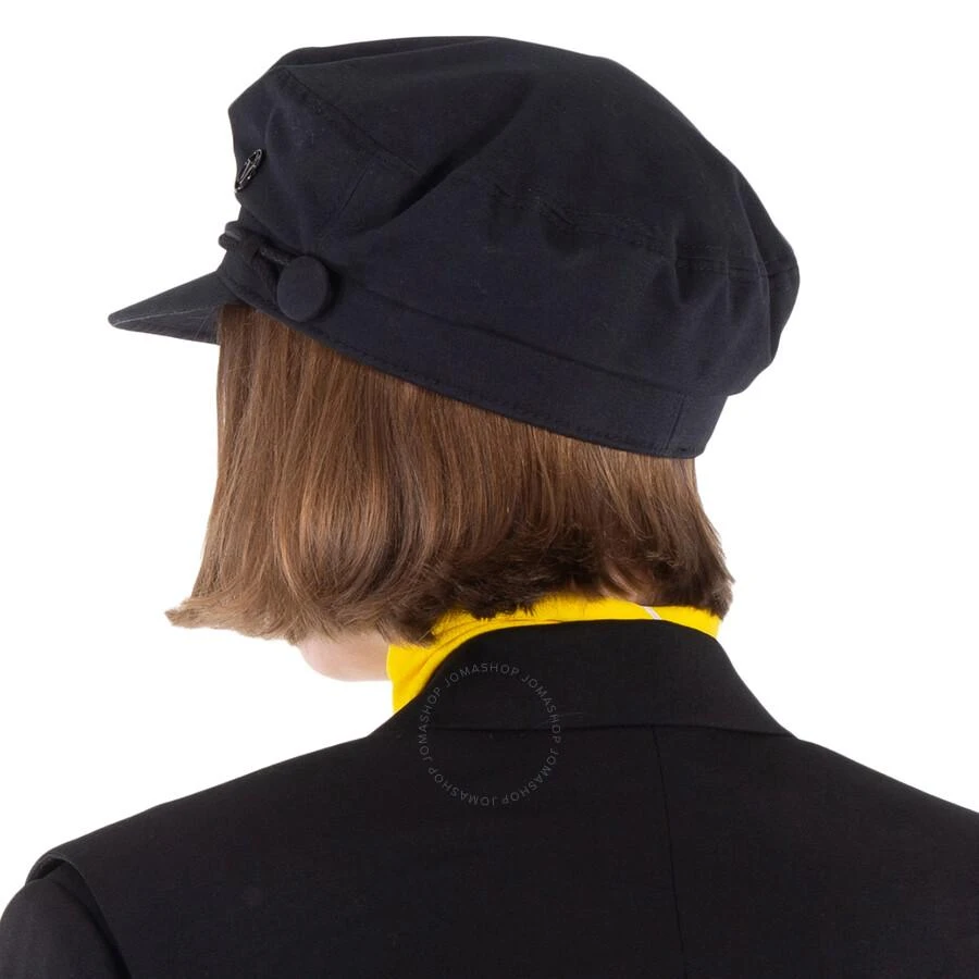 MAISON MICHEL Maison Michel Ladies Black New Abby Cap, Size Medium 3