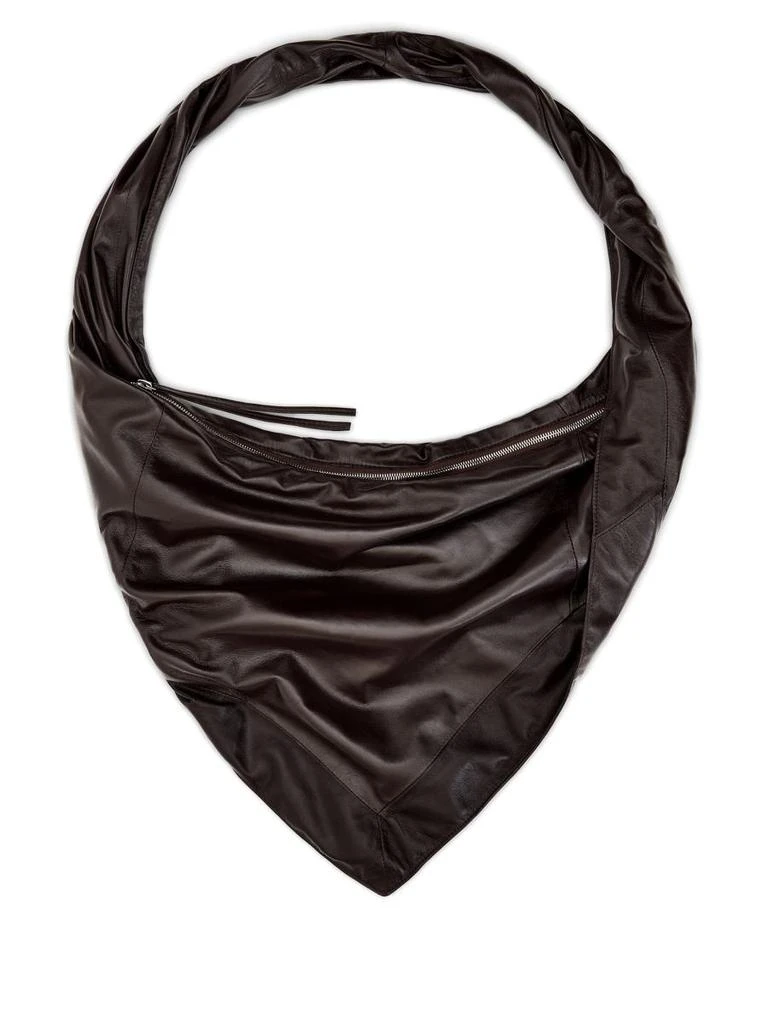 Lemaire Lemaire Scarf Leather Shoulder Bag 1