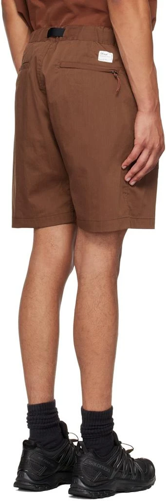 NANGA Brown Field Shorts 3