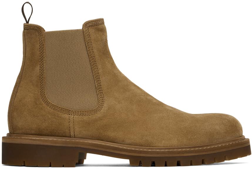 Officine Creative Tan Boss 004 Boots