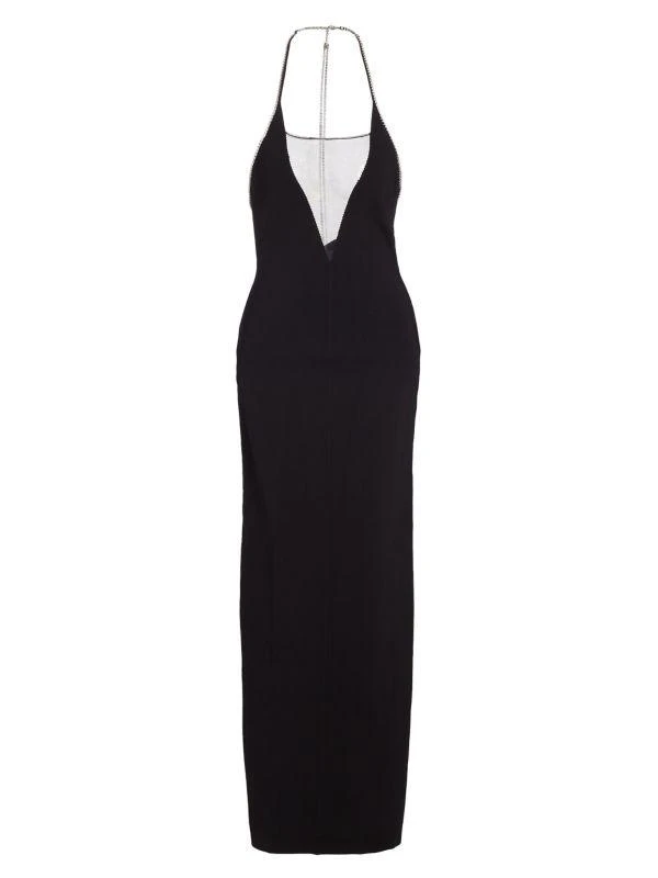 Galvan Stella Crystal Maxi Dress 1