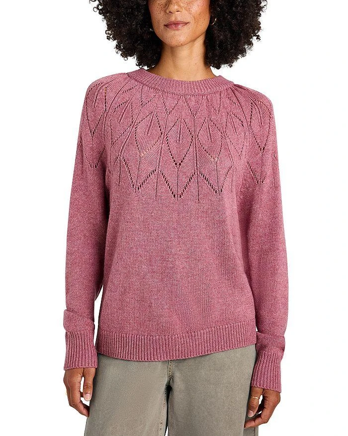 Splendid Stowe Diamond Yoke Sweater 1