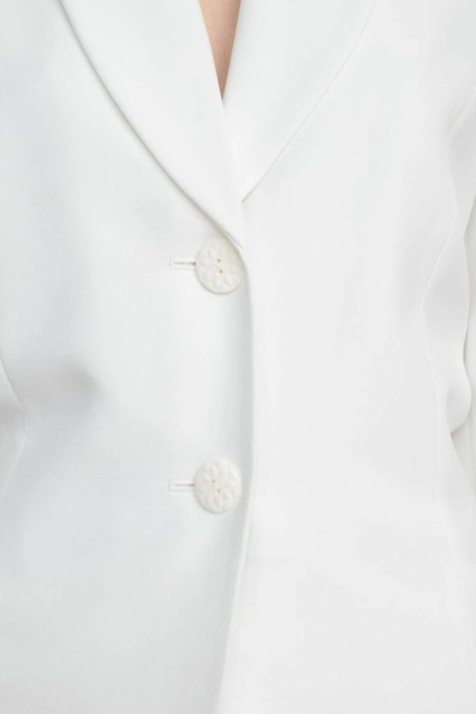 Le Suit Le Suit - Shawl Collar Jacket With Zipper Back Column Skirt Set 6