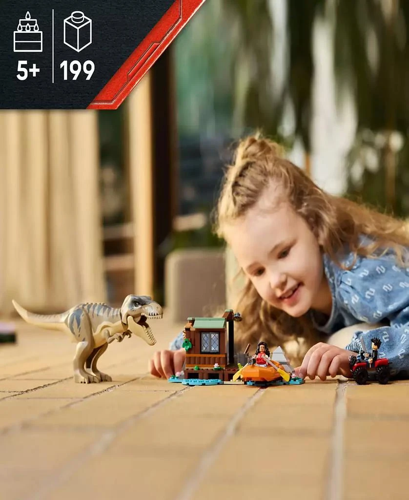 LEGO Jurassic World T. Rex River Escape Dinosaur Toy 76975, 199 Pieces 2