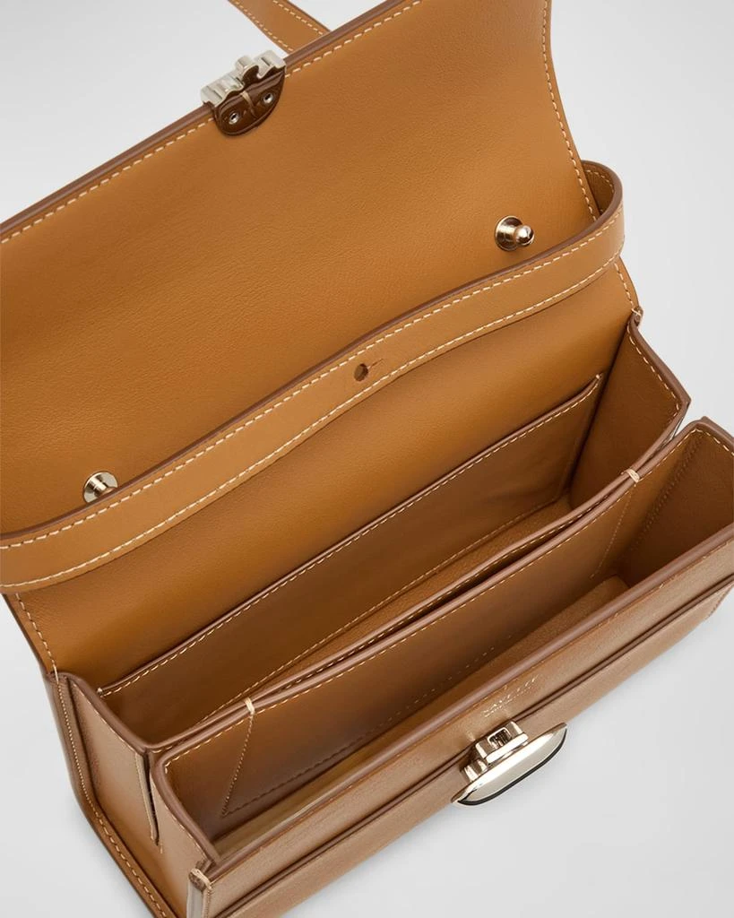 SAVETTE Symmetry 19 Leather Top-Handle Bag 3