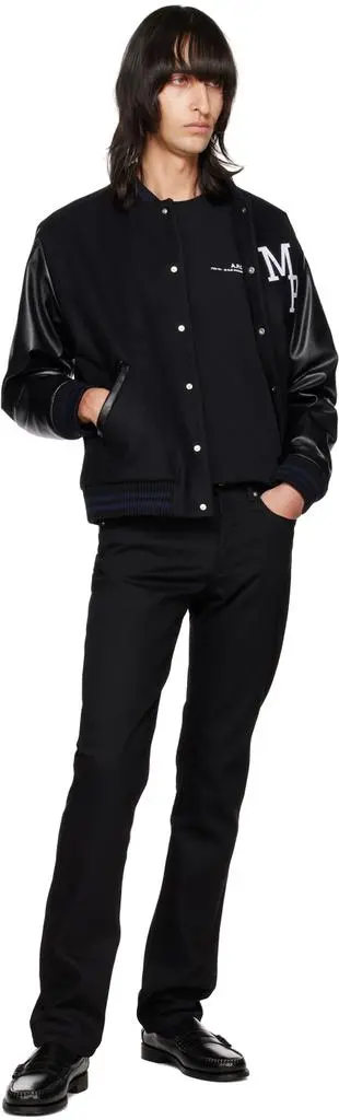 A.P.C. Black New Standard Jeans 4