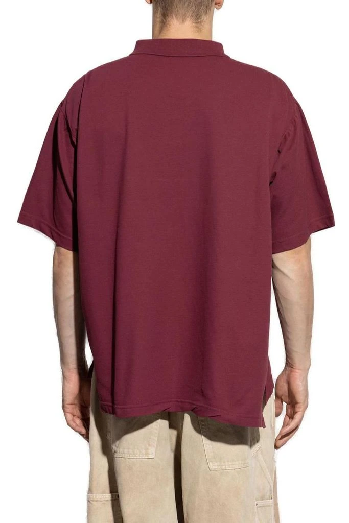 Balenciaga Balenciaga Logo Embroidered Polo Shirt 3