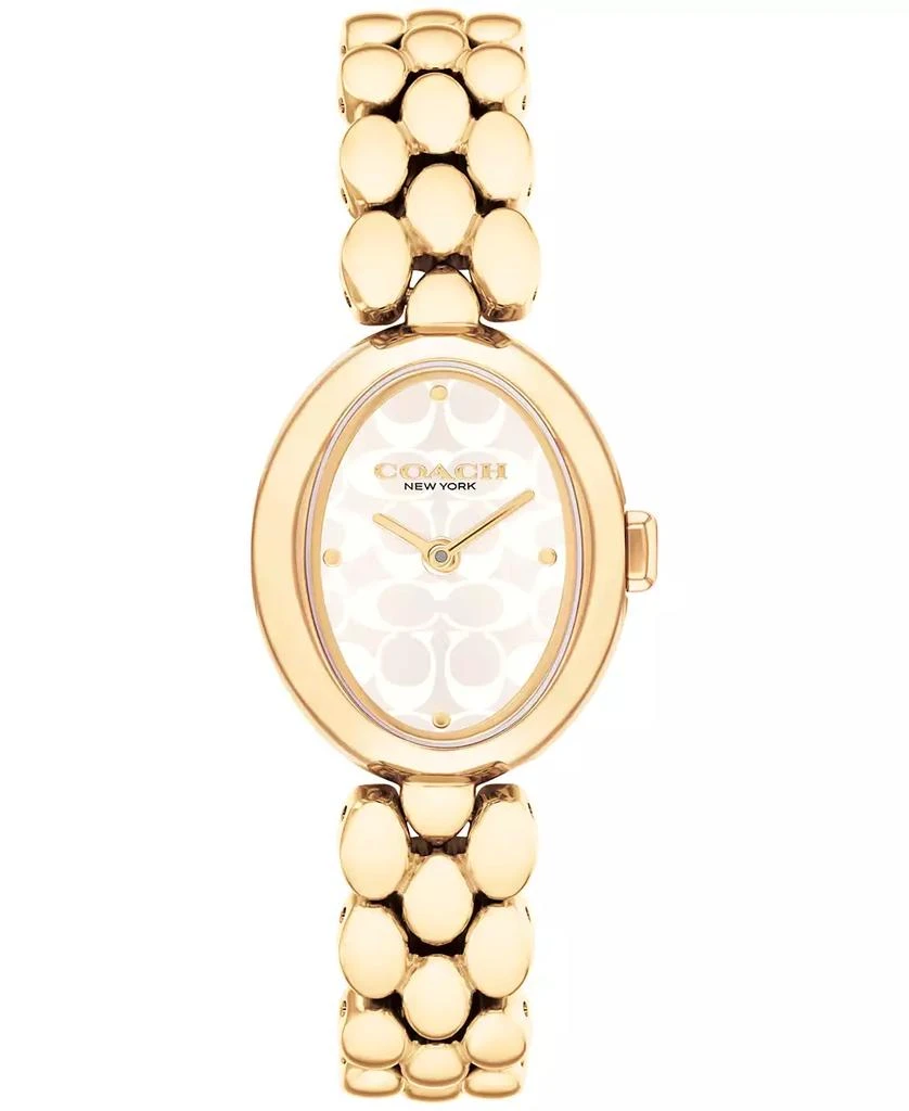 Coach Women's Gold Sammy Stainless Steel Watch 22.5mm 1