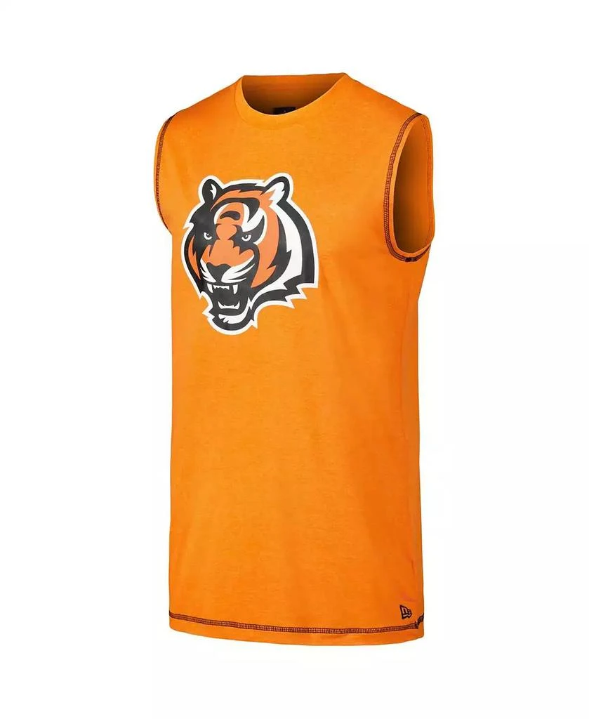 New Era Men's Orange Cincinnati Bengals Tank Top 2