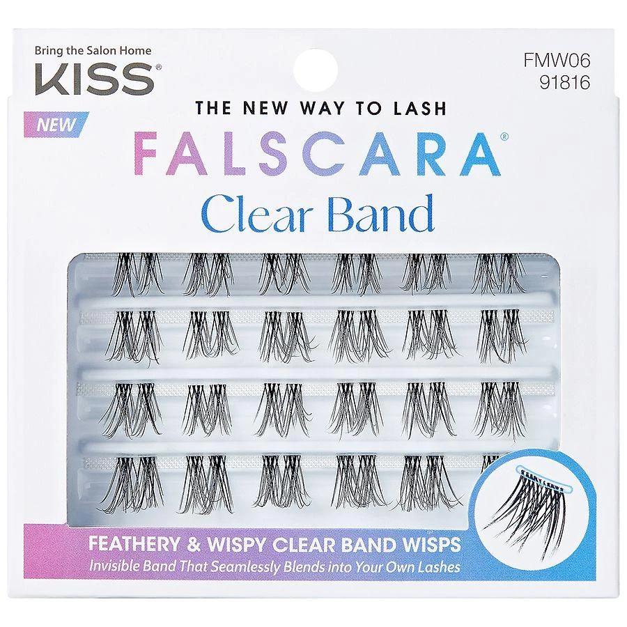 Kiss Falscara Glue-On Lashes 12mm-14mm-16mm