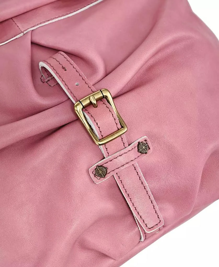 OLD TREND Sweet Lotus Leather Bucket Bag 14