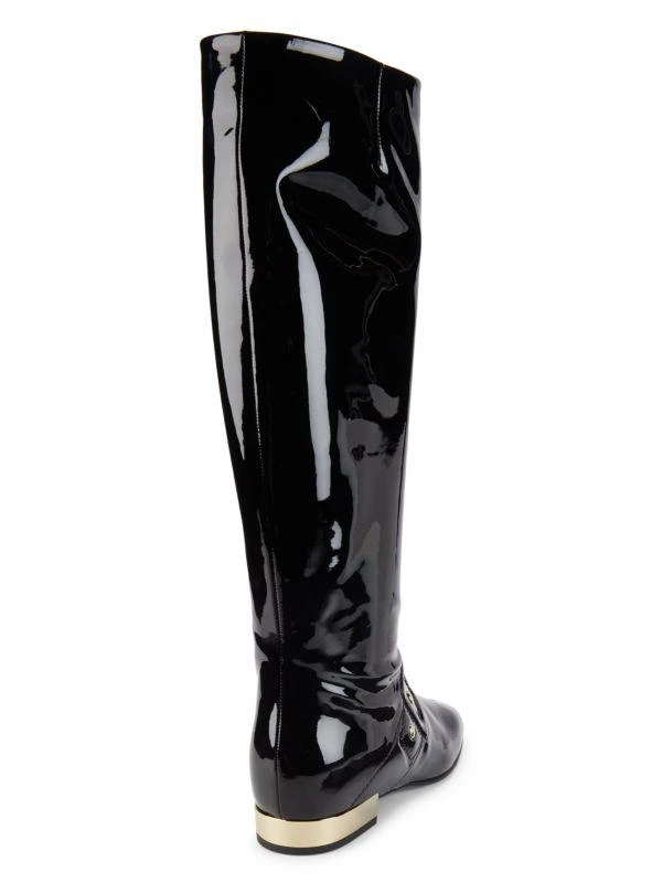 Roger Vivier Patent Leather Knee High Boots 3