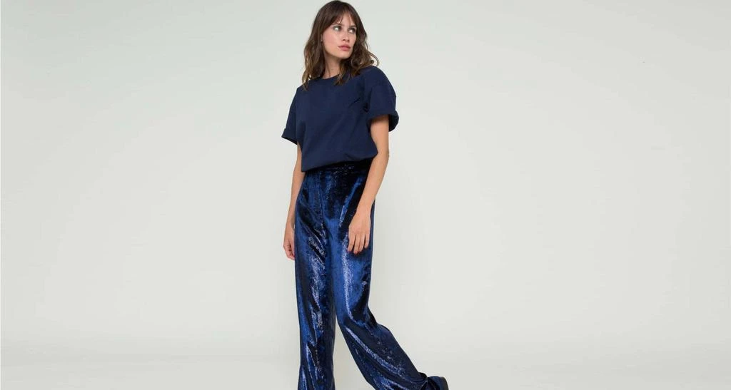 Modetrotter Modetrotter - Pantalon Marcus Beluga - Marine 3