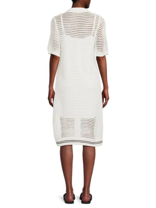 Bobeau Knit Shift Shirt Dress 2