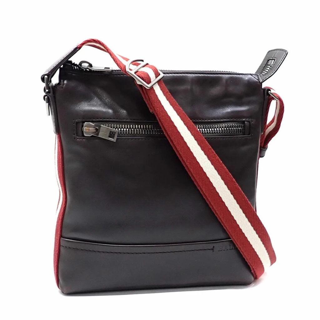 Bally Leather Shoulder Bag (Pre-Owned) 1