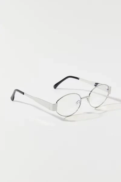 Urban Outfitters Agent Slim Metal Oval Readers 1