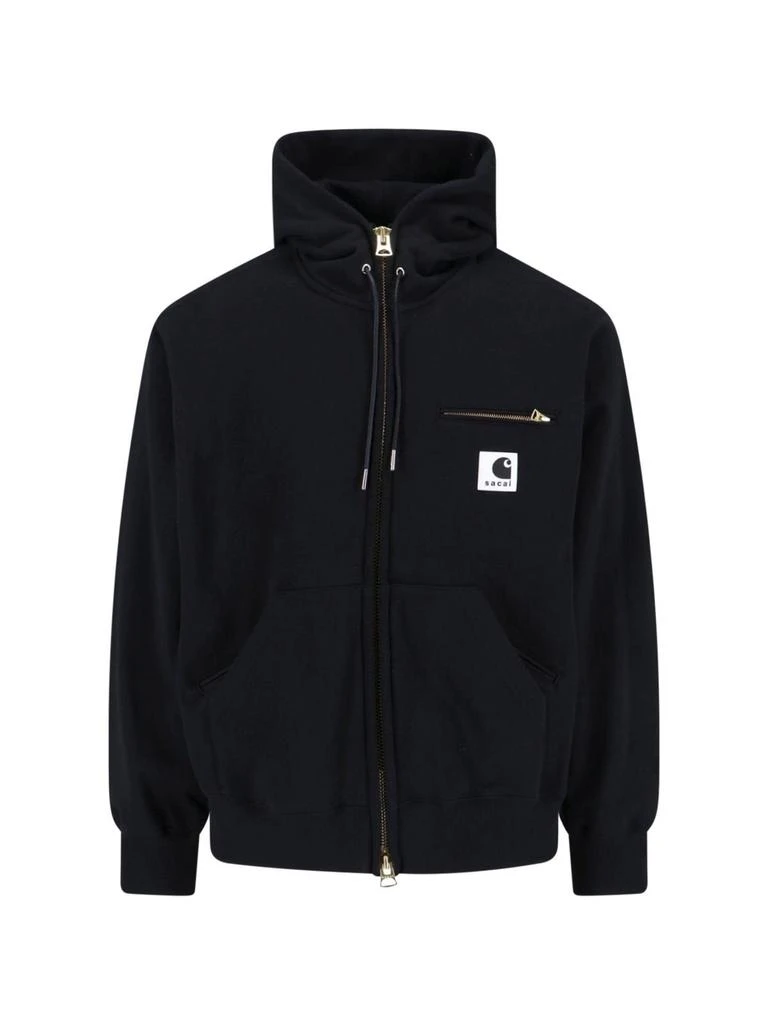 Sacai Sacai X Carhartt WIP Jersey Hoodie