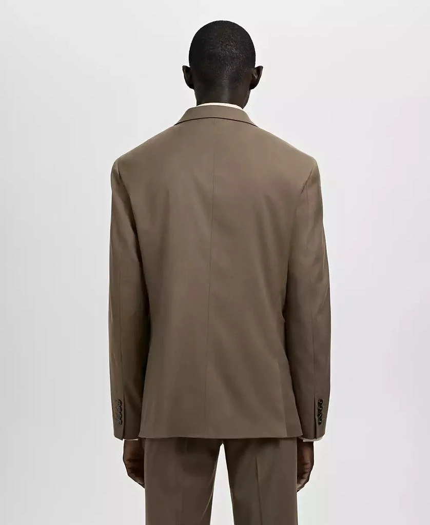Mango Men
s Stretch Fabric Super Slim-Fit Suit Jacket 3