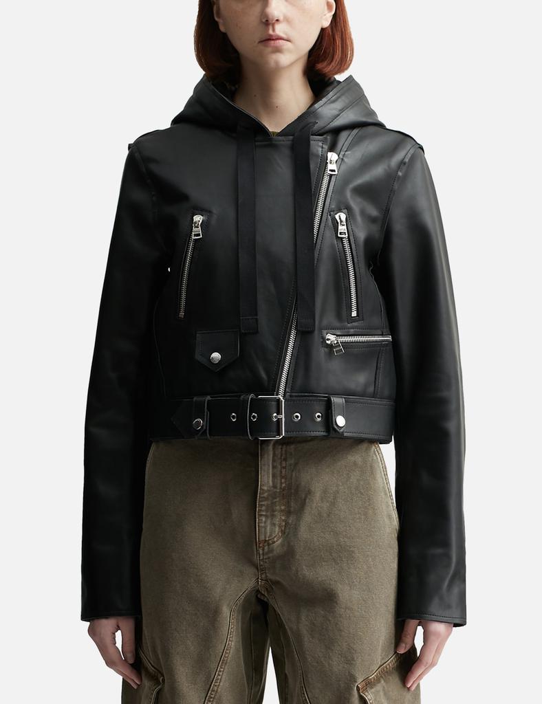 JW Anderson Hooded Biker Jacket