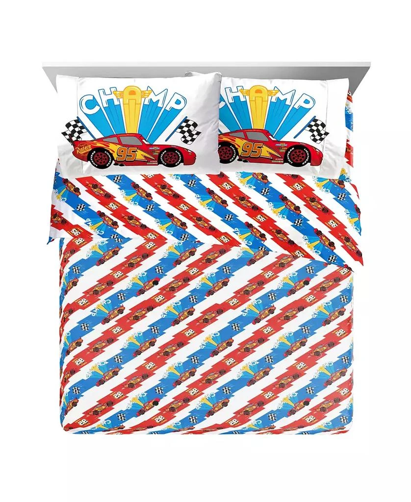 Sunny Side Up Disney Pixar Cars Microfiber 4 Pc. Sheet Set 2