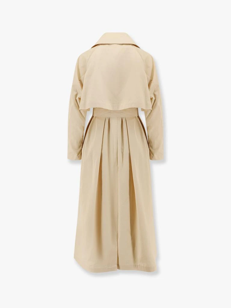 HEVÒ Margherita nylon trench coat with belt 2